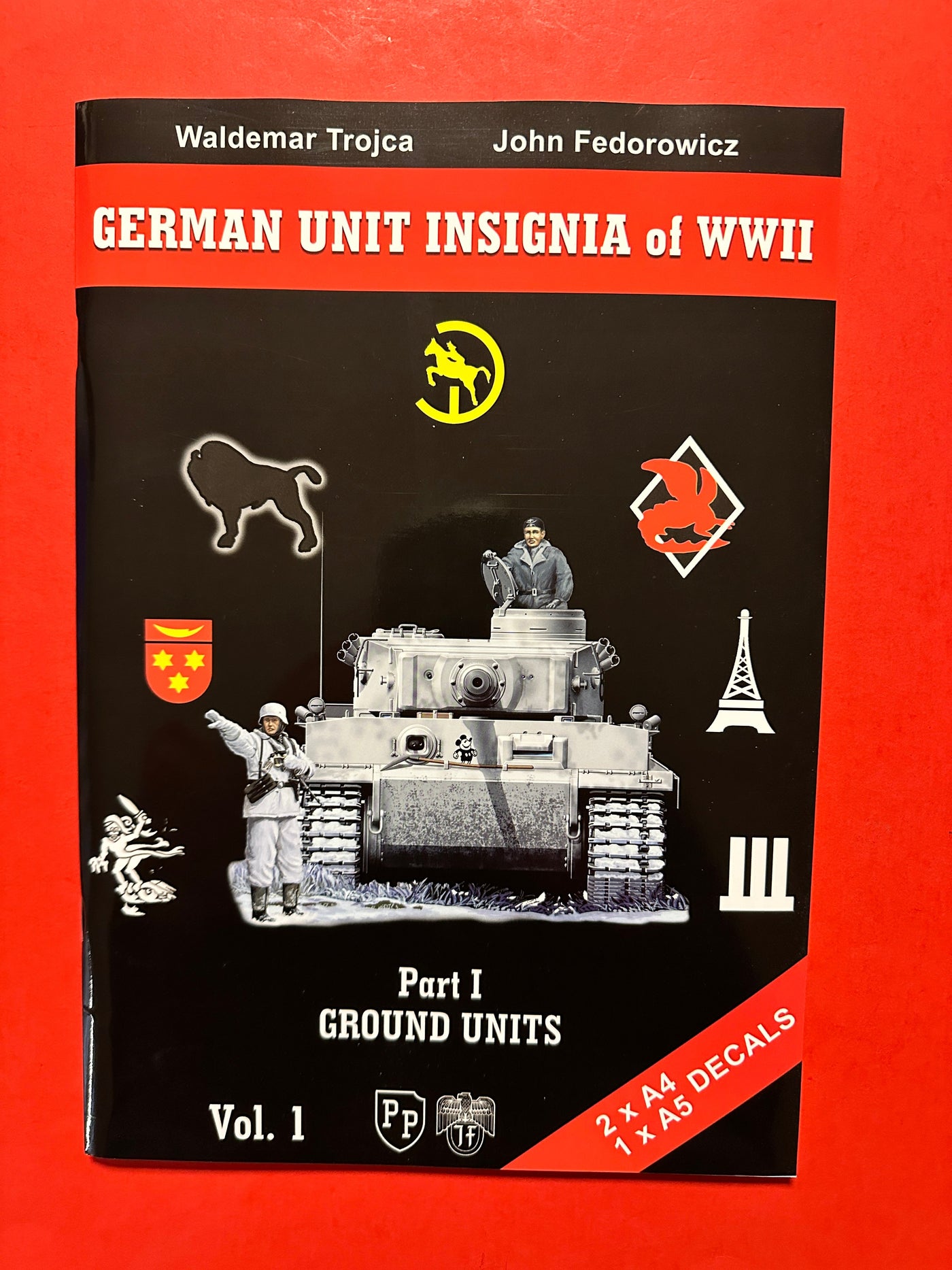German Unit Insignia: Part 1 Ground Units with 3 decal sheets 2006 (OUT OF PRINT)