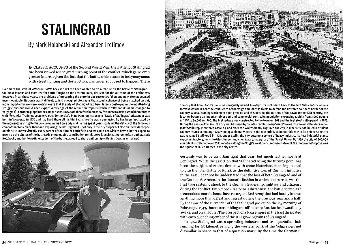 The Battle of Stalingrad Then and Now