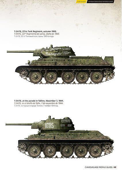 T-34 Colors