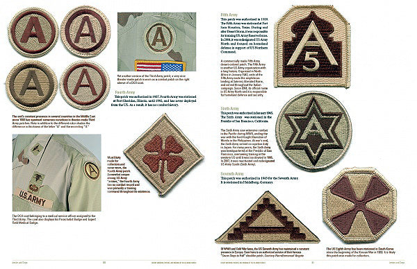Desert Uniforms, Patches, and Insignia of the US Armed Forces