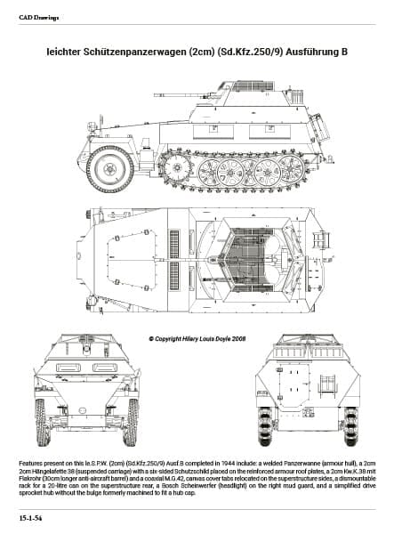 Panzer Tracts No.15-1: leichter Schützenpanzerwagen (Sd.Kfz.250) Ausf.A & B