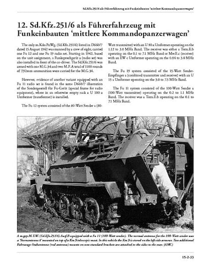 Panzer Tracts No.15-2: mittlerer Schützenpanzerwagen (Sd.Kfz.251) Ausf.A, B &amp; C