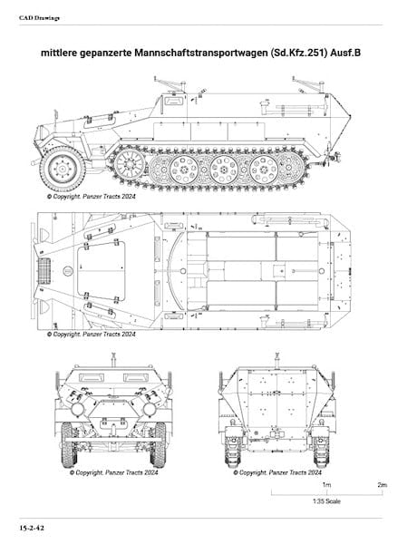 Panzer Tracts No.15-2: mittlerer Schützenpanzerwagen (Sd.Kfz.251) Ausf.A, B &amp; C