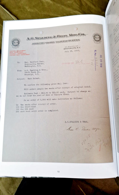 The U.S. Tanker Helmet: 1917 - 1946 A History Through Time