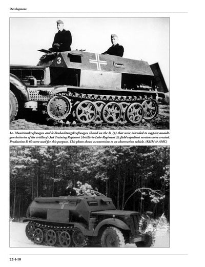 Panzer Tracts No.22-1: leichter Zugkraftwagen 1t (Sd.Kfz.10) Ausf.A & B