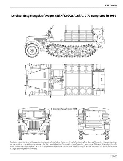 Panzer Tracts No.22-1: leichter Zugkraftwagen 1t (Sd.Kfz.10) Ausf.A & B