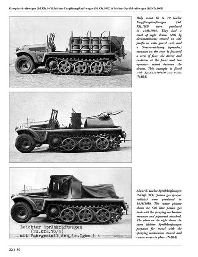 Panzer Tracts No.22-1: leichter Zugkraftwagen 1t (Sd.Kfz.10) Ausf.A & B