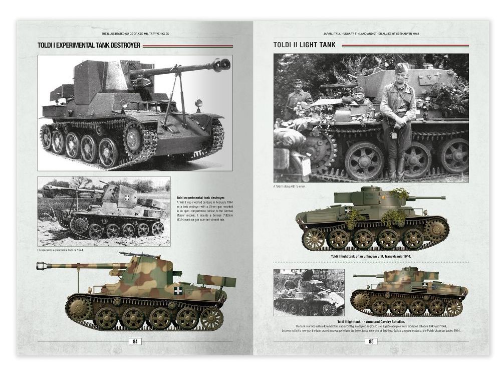 The Illustrated Guide of Axis Military Vehicles