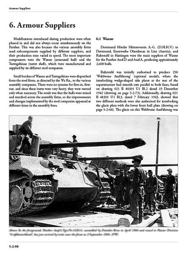 Panzer Tracts No.5-2: Pz.Kpfw. Panther Ausführung A