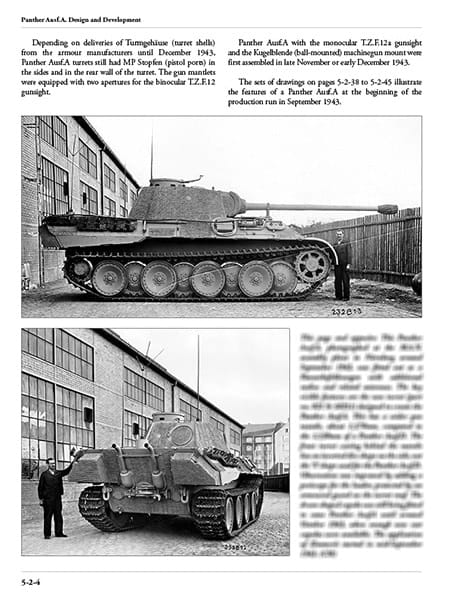 Panzer Tracts No.5-2: Pz.Kpfw. Panther Ausführung A