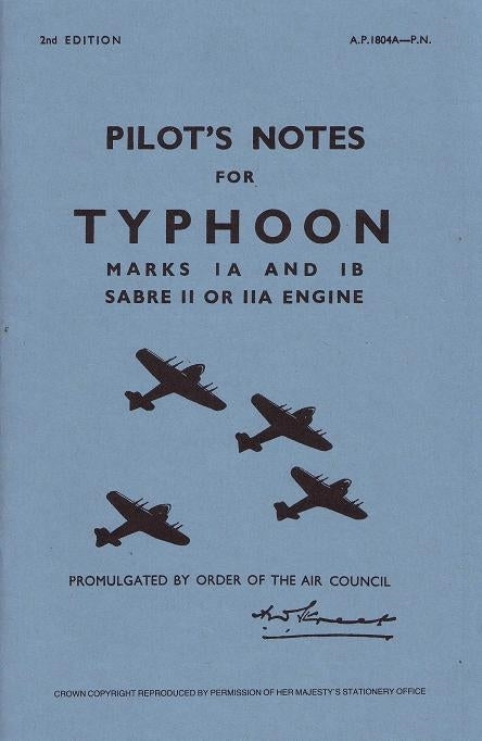 Typhoon IA & IB Pilot's Notes