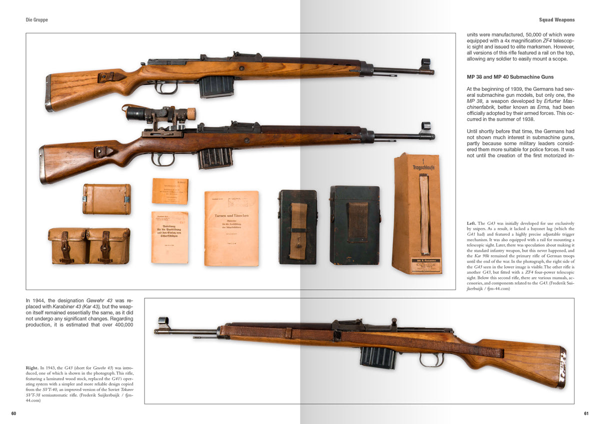 DIE GRUPPE: Weapons and Equipment of The German Infantry Squad (1939 – 1945)