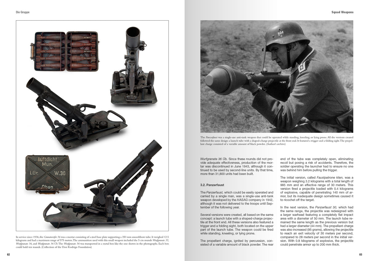 DIE GRUPPE: Weapons and Equipment of The German Infantry Squad (1939 – 1945)
