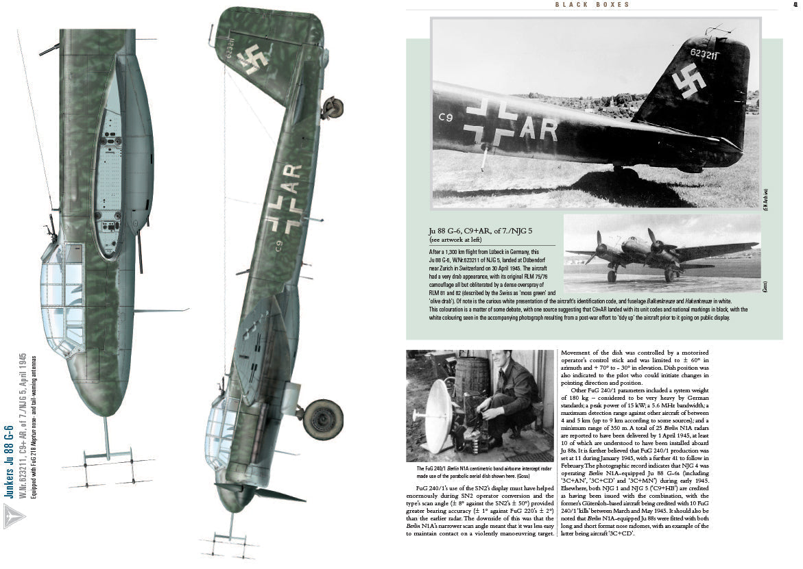 Junkers Ju 88 Day and Nightfighters: Development, Equipment and Operations, 1940-1945