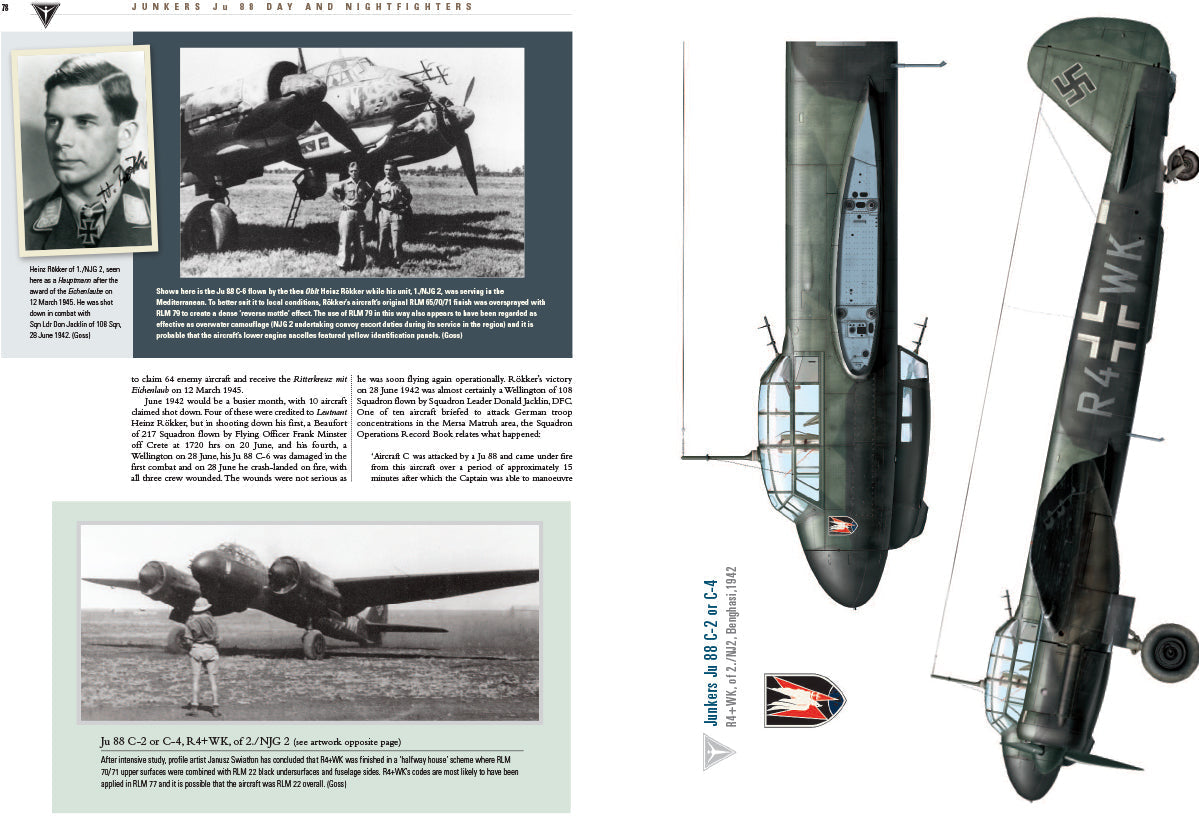 Junkers Ju 88 Day and Nightfighters: Development, Equipment and Operations, 1940-1945