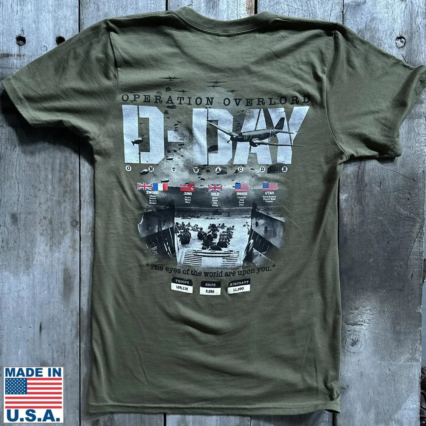 D-Day Operation Overlord Shirt — Made in America