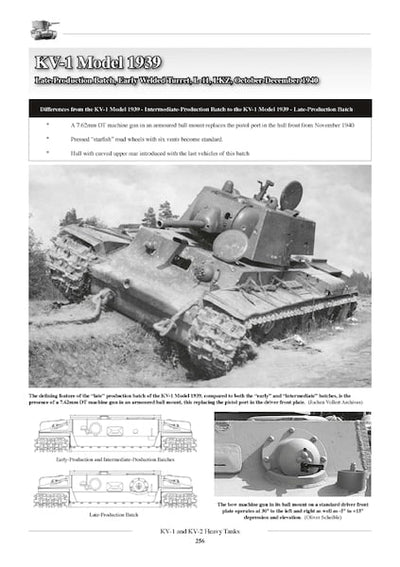 KV Soviet Heavy Tanks: Prototypes, Pre-Series, KV-1 & KV-2, and the German captured tanks