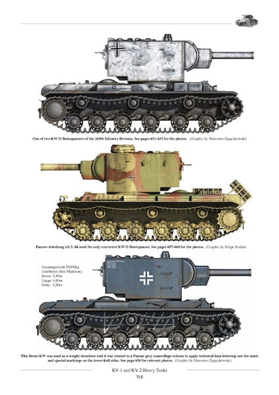 KV Soviet Heavy Tanks: Prototypes, Pre-Series, KV-1 & KV-2, and the German captured tanks