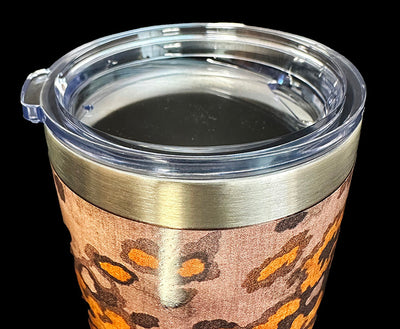 CAMO CUP No. 2 WWII German Camouflage Pattern: Oak Leaf Type A, autumn colors