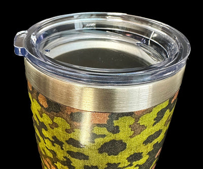 CAMO CUP No. 1 WWII German Camouflage Pattern: Oak Leaf Type A, summer colors