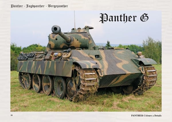 Panther Colours & Details: Panther G – Jagdpanther – Bergepanther