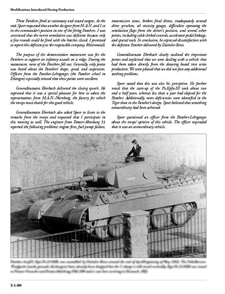 Panzer Tracts No.5-1: Pz.Kpfw. Panther Ausführung D