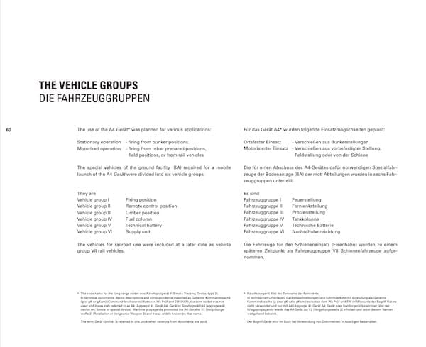 Spezialfahrzeuge Peenemünde 1942-45 (PEENEMUNDE Special Vehicles - Design, Production and Deployment of Division z.V. - A4 Rocket Units