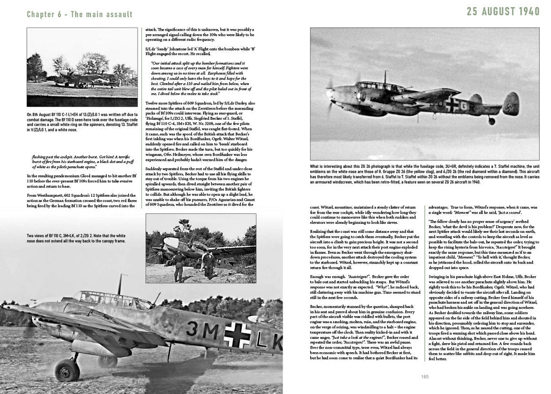 ZERSTÖRER: The Combat History of the Me110 in 1940 – RZM Imports Inc