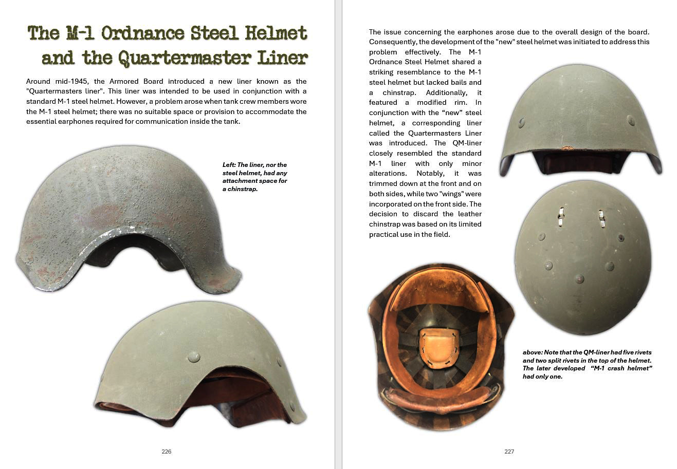 The U.S. Tanker Helmet: 1917 - 1946 A History Through Time