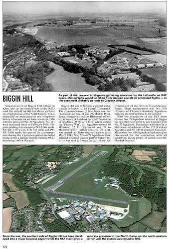 Flugplätze des Jagdkommandos damals und heute 