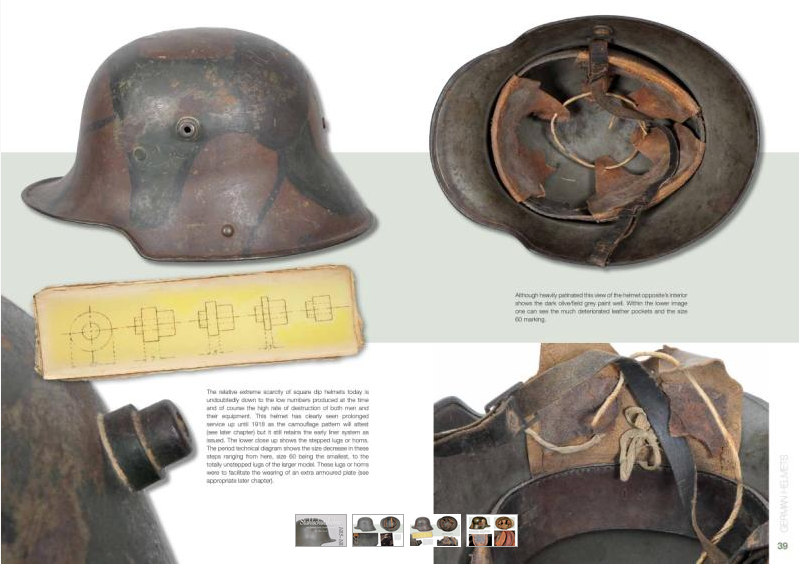 1915 football helmet Stahlshutzhelme 1915-1918 – RZM Imports Inc