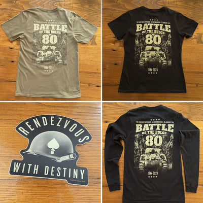 The Battle of the Bulge - 80th Anniversary Made in America Long-sleeved shirt