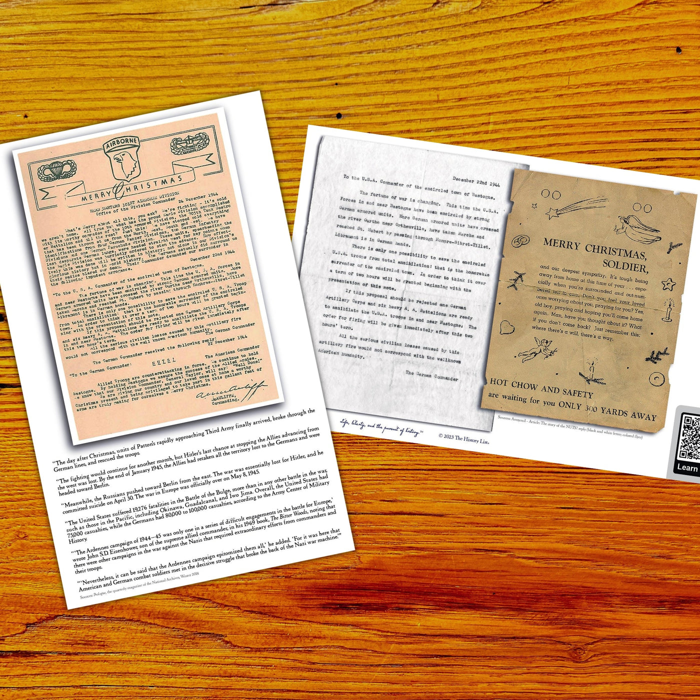 The Battle of the Bulge - 80th Anniversary Made in America Long-sleeved shirt