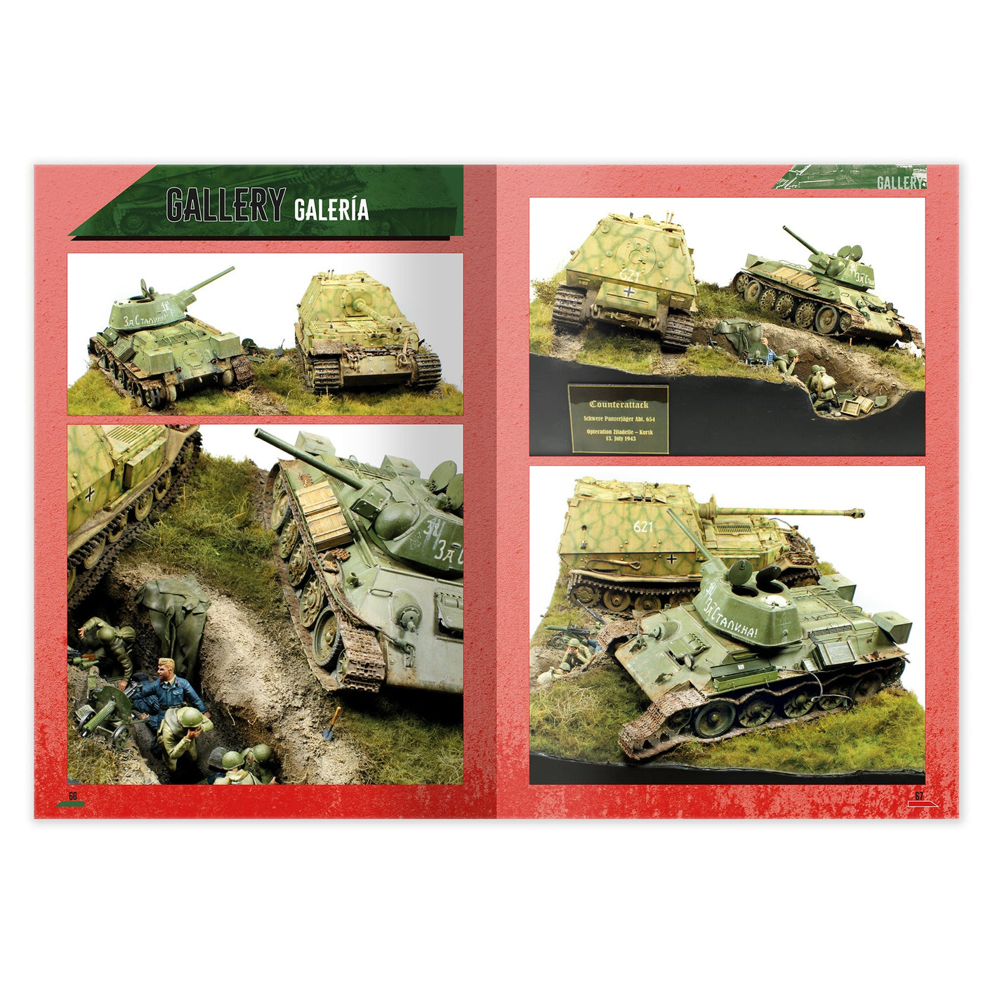 Battle of Kursk in DIORAMAS