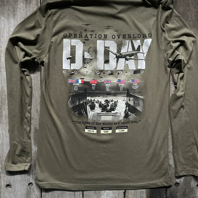 D-Day Operation Overlord Long-sleeved shirt