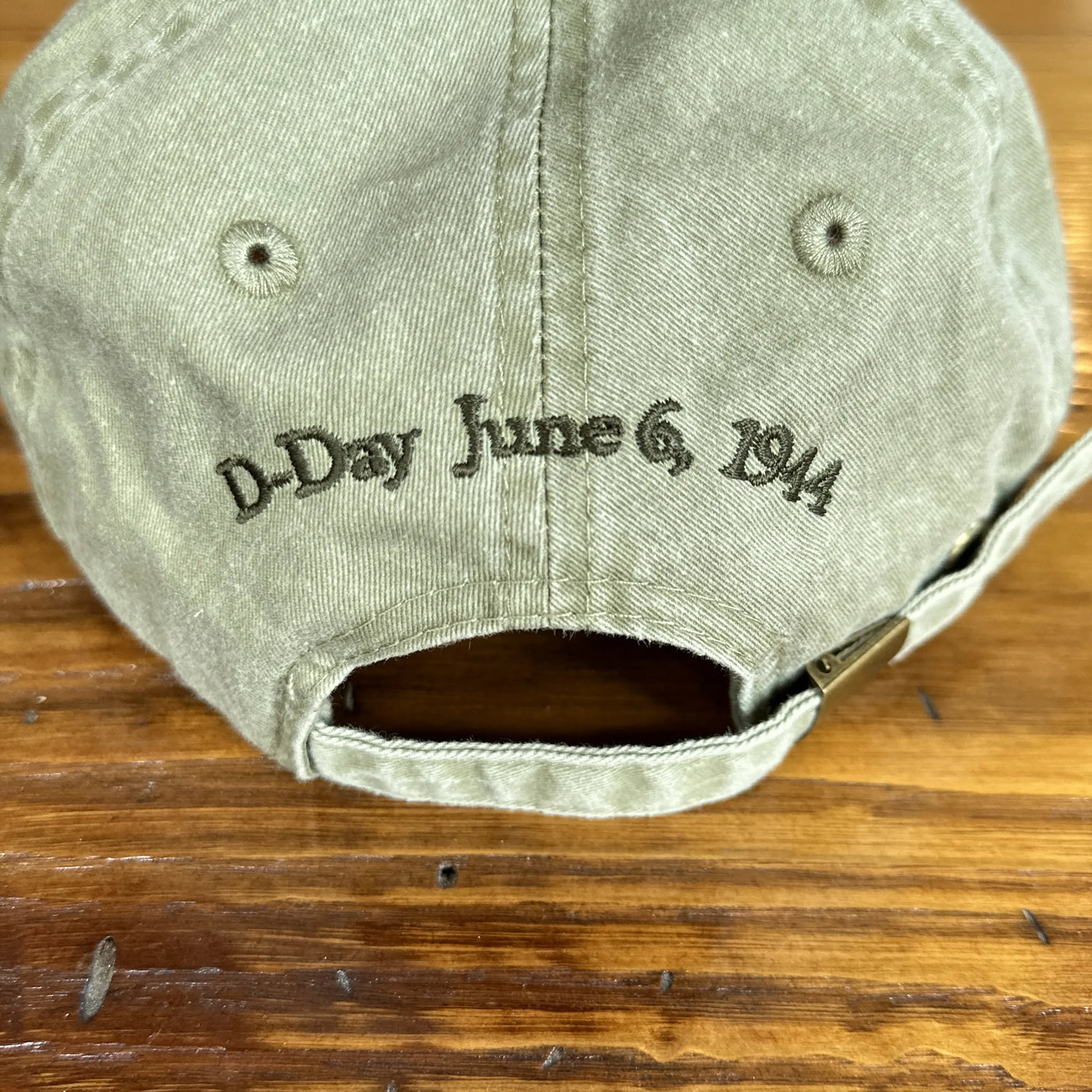 D-Day cap with WWII paratrooper