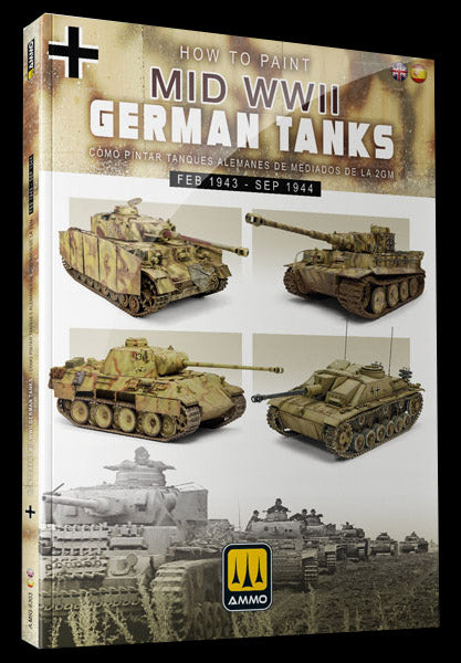 How to Paint Mid WWII German Tanks 1943-1944