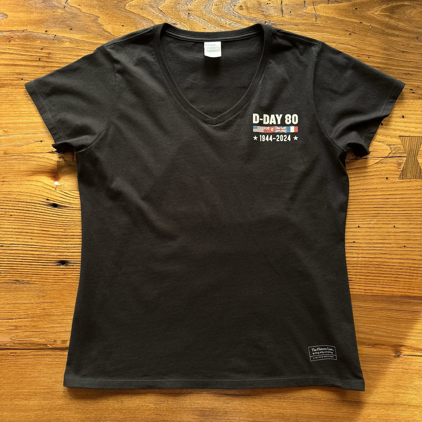 D-Day 80th Anniversary Women's v-neck shirt
