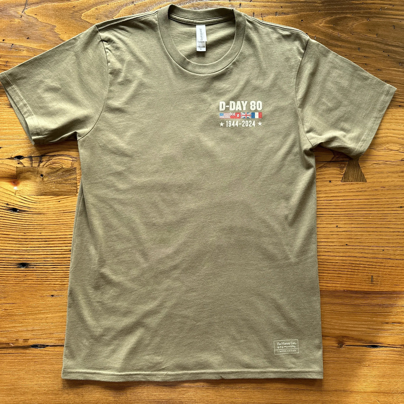 D-Day 80th Anniversary Made in America Shirt