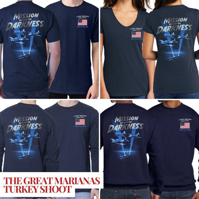 "The Great Marianas Turkey Shoot — Mission Beyond the Darkness" Crewneck sweatshirt