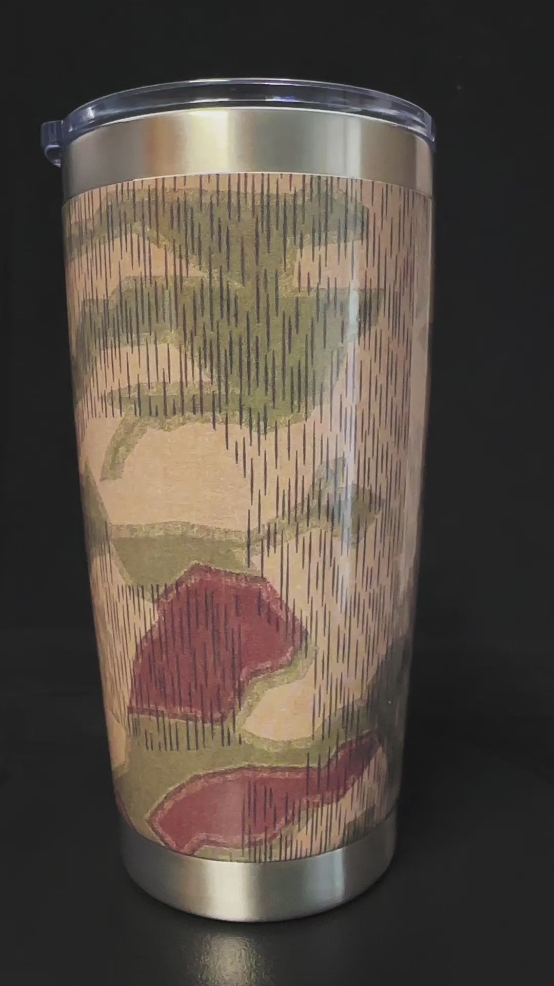 CAMO CUP No. 4 WWII German Camouflage Pattern: Army Swamp-Marsh 1943