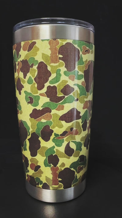 CAMO CUP No. 5 WWII American Camouflage Pattern: Frog-Skin 1942