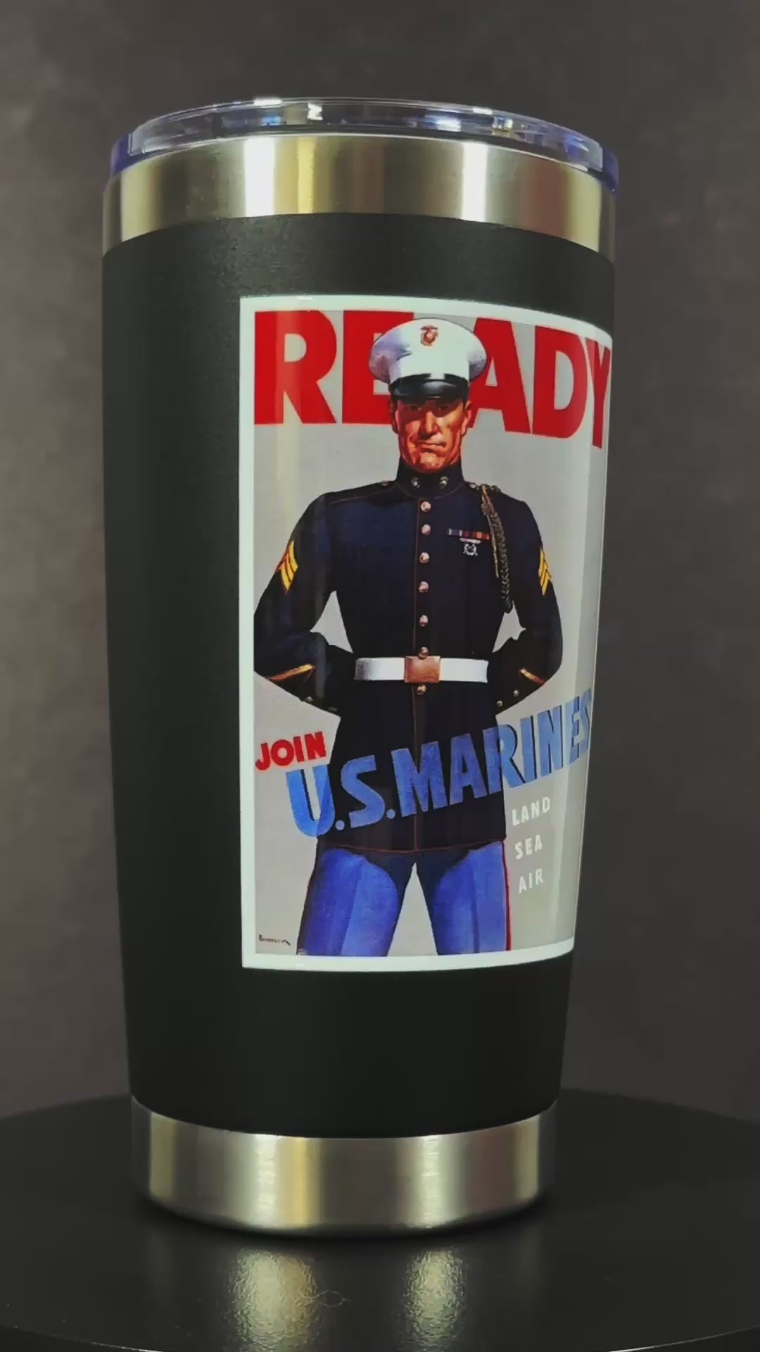 USA Propaganda Posters No. 3 U.S. MARINES Recuritment Poster 1917 & 1942