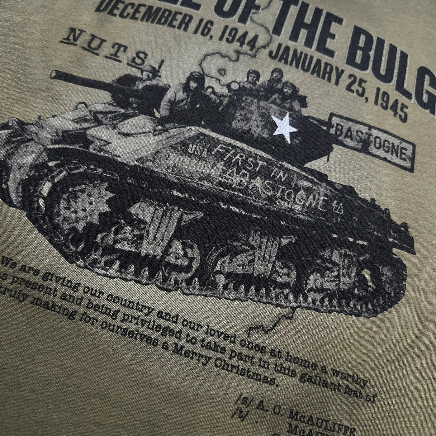 The Battle of the Bulge Made in America Shirt