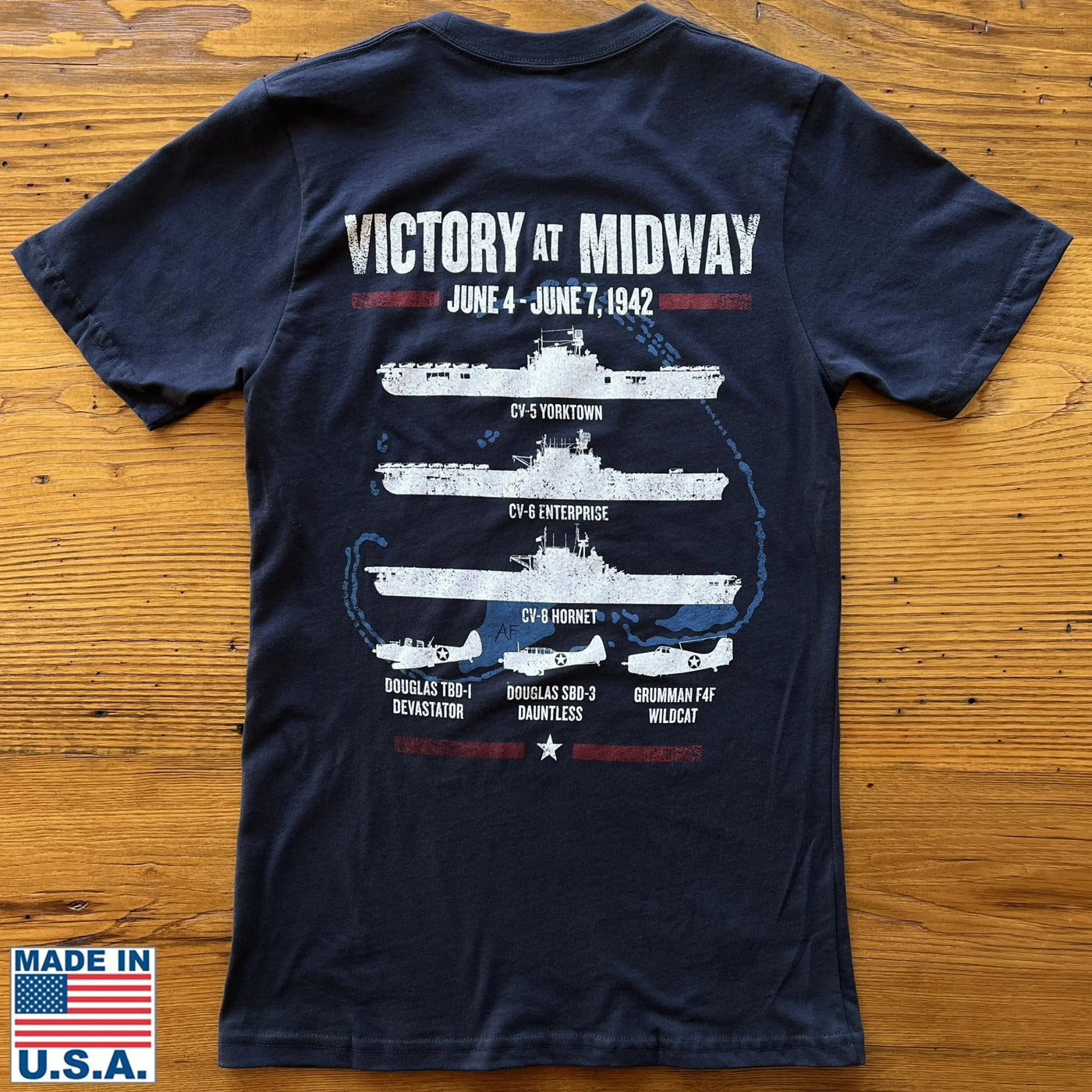 "Victory at Midway" Made in America Shirt