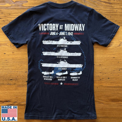 "Victory at Midway" Made in America Shirt
