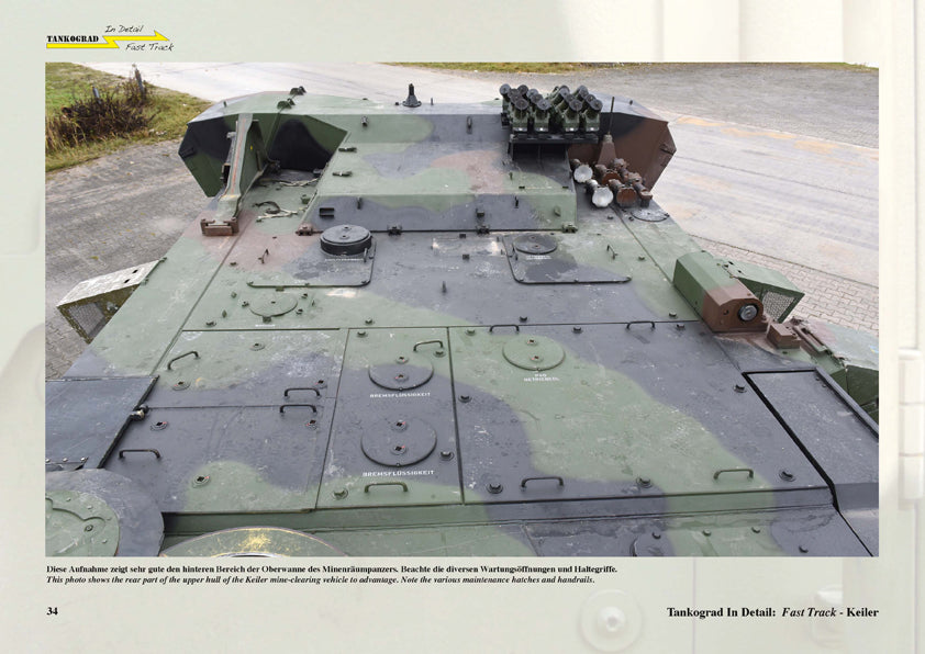 Tankograd In Detail : Fast Track 15 Keiler German Mine-Clearing Tank