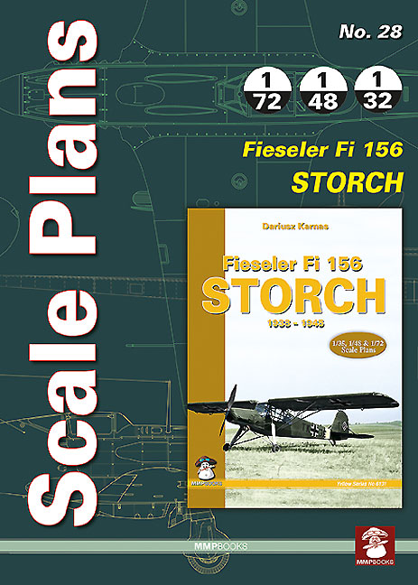 Fieseler Fi 156 Storch-Maßstabspläne 