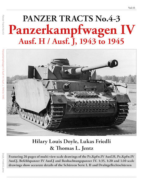 Panzer Tracts No.4-3: Pz.Kpfw.IV Ausf.H and J