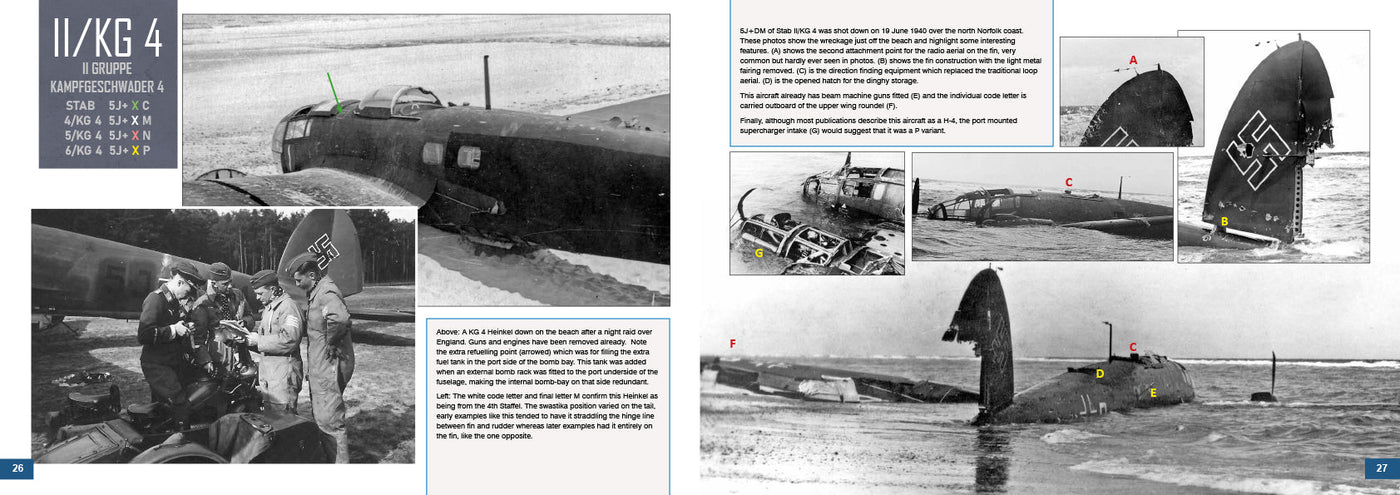Fotoarchiv 13. Heinkel He III-Einheiten in der Luftschlacht um England und im Blitz 